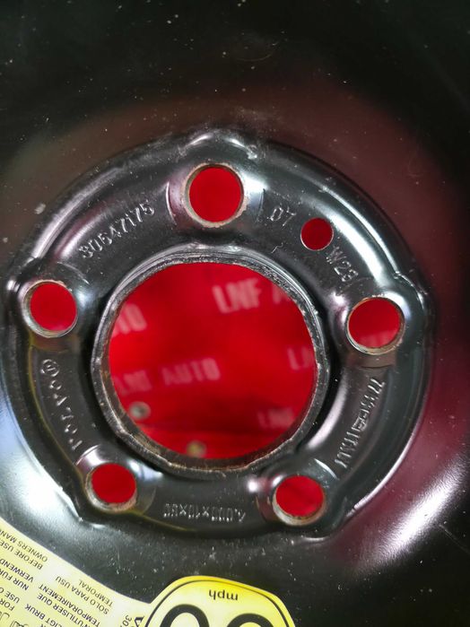 Roata Rezerva SLIM 5x108 18'' 155/85/18 OE VOLVO XC90 XC60 Jaguar LR