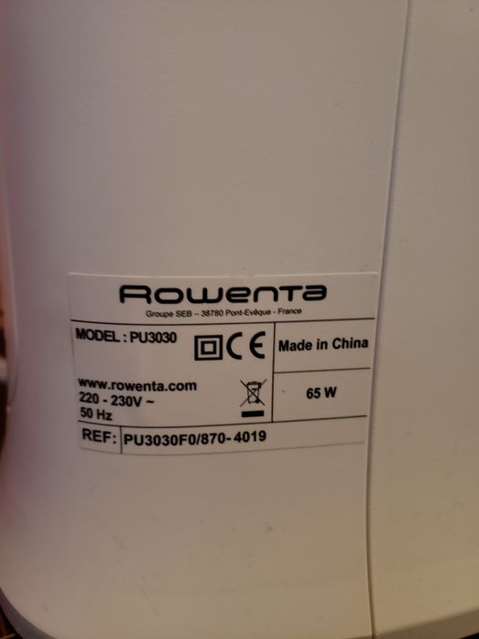 Purificator Rowenta pure air PU3030
