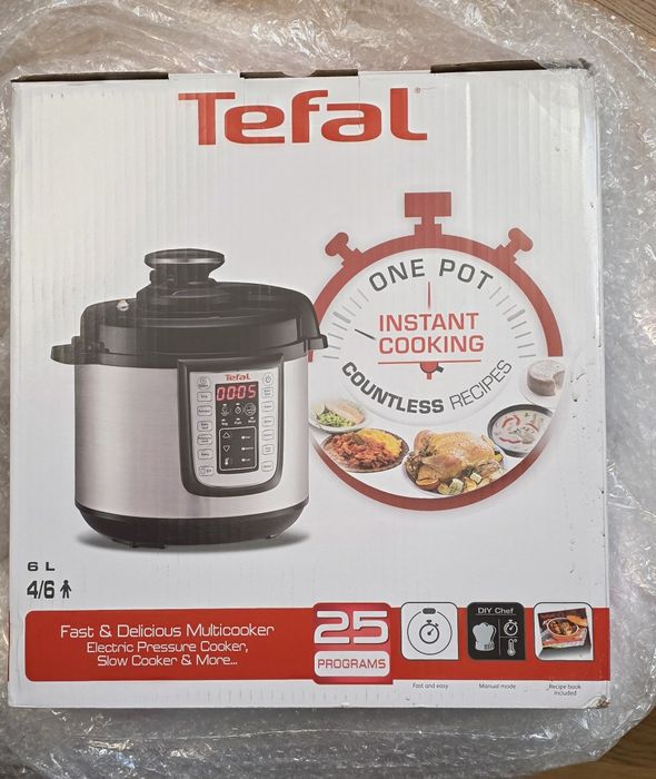 Oala sub presiune electrica Tefal One Pot CY505E30, 1200W, capacitate