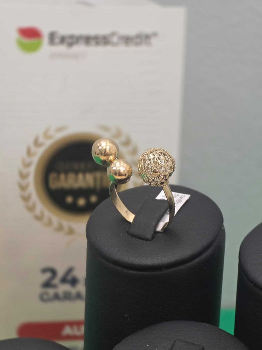 Inel aur 14K 3.13g [Ag45 Bacau1 B.5264.1]