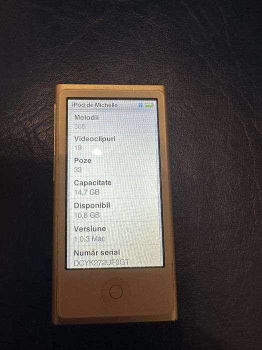 Ipod Apple Gen Nano 7 16Gb
