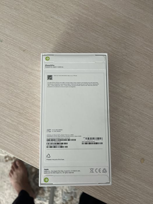 iPhone 16про 128 е сим