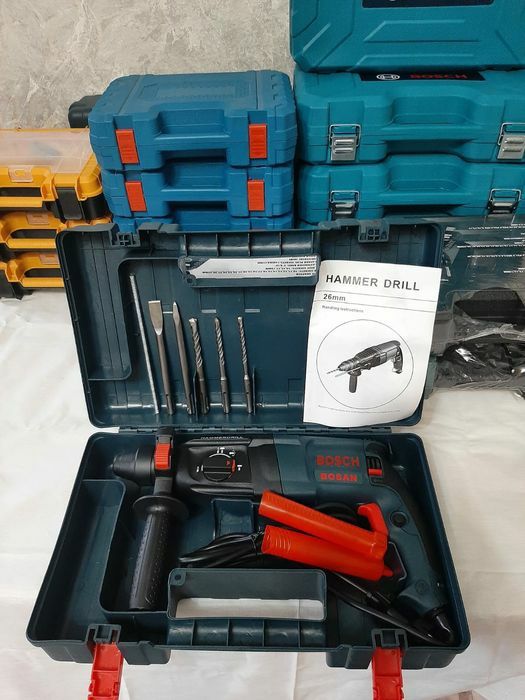 Новый Перфоратор, Шурупаверт, Ключи доступные цена ниже рыночных