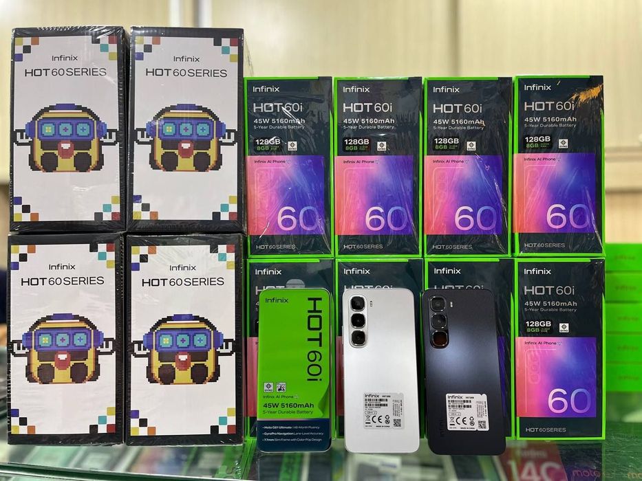 Infinix HOT 60i New Super Skidka+Garantiya