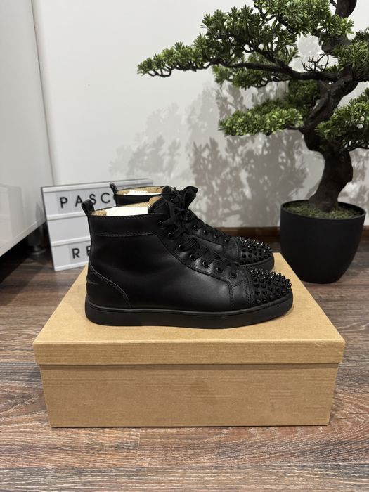 Christian Louboutin High Black/Negru Autentici