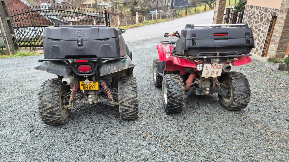 Kawasaki bruteforce și Yamaha grizzly