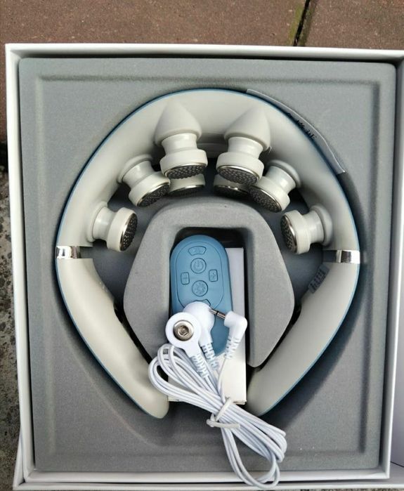 Aparat de masaj umeri și gât cu aplicatie pe tel nou