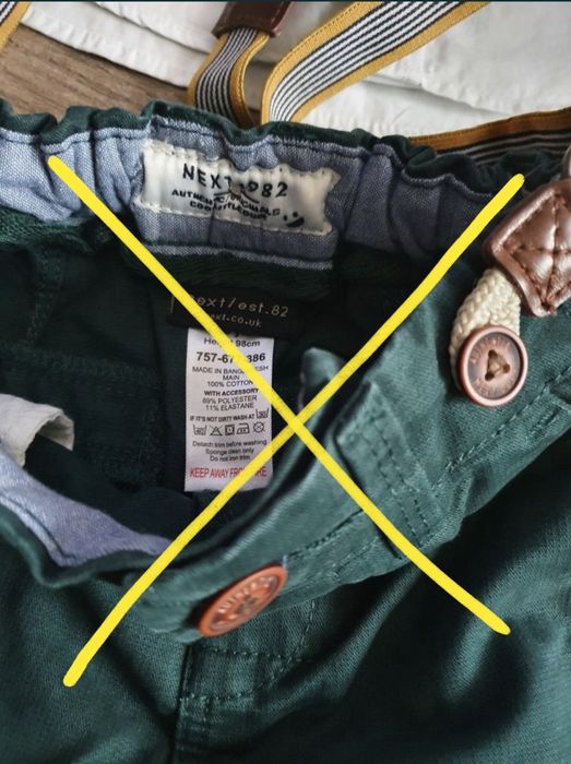 Lot pantaloni, camasi, veste, copii 2-3 ani, marime 98 Next, H&M, Zara