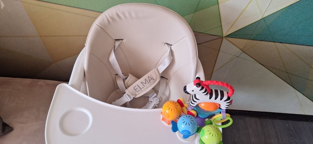 Детско Столче за хранене Kikka Boo, Elma 2 в 1