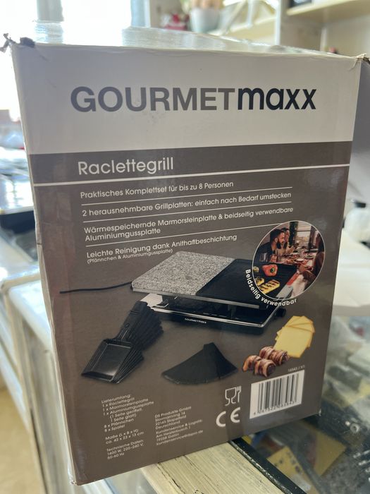 Raclette Grill GOURMETmaxx за 8 души – използван, в отлично състояние