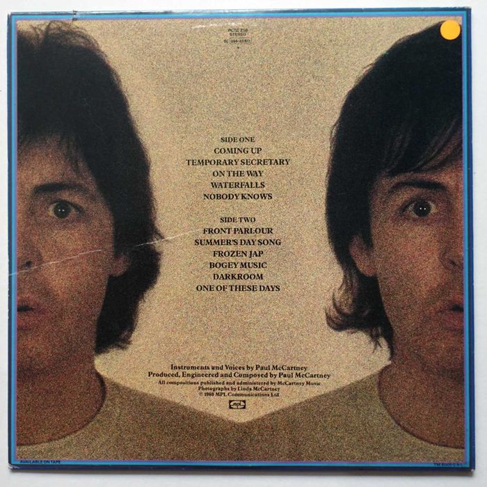 Плочи на Paul McCartney  и STEPENWOLF