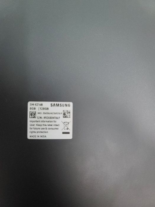 Samsung Tab A9+5G.   8/128 dual sim
