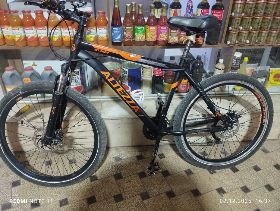 Велосипед горный скоростной