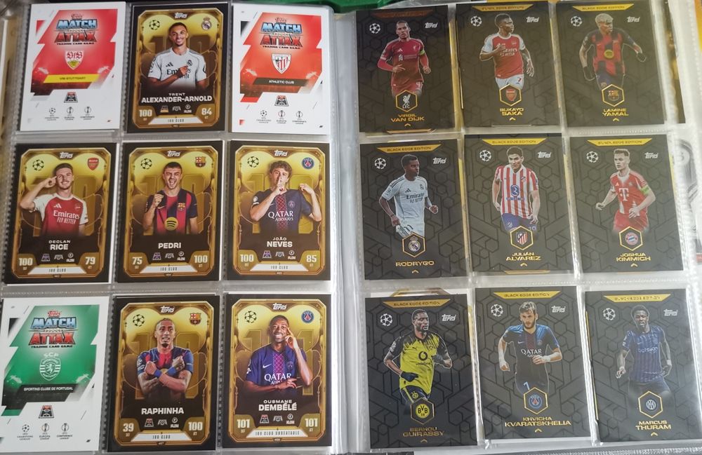 Карти Match Attax Шампионска лига 25/26