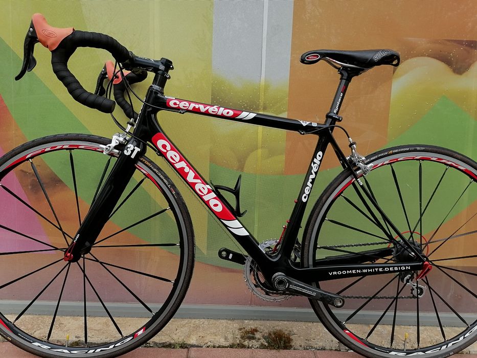 Карбонов Шосеен Велосипед Cervelo*7.3кг*Campagnolo Chorus*Като Нов