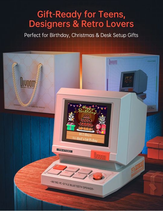 Divoom Pixel Art Bluetooth Speaker & LED Display