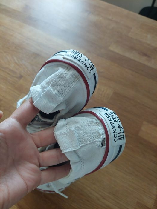 Кецове Converse, бели