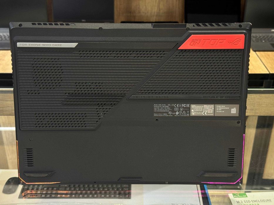 Игровой ноутбук ASUS ROG STRIX G17 RYZEN 9 + RTX 3060!