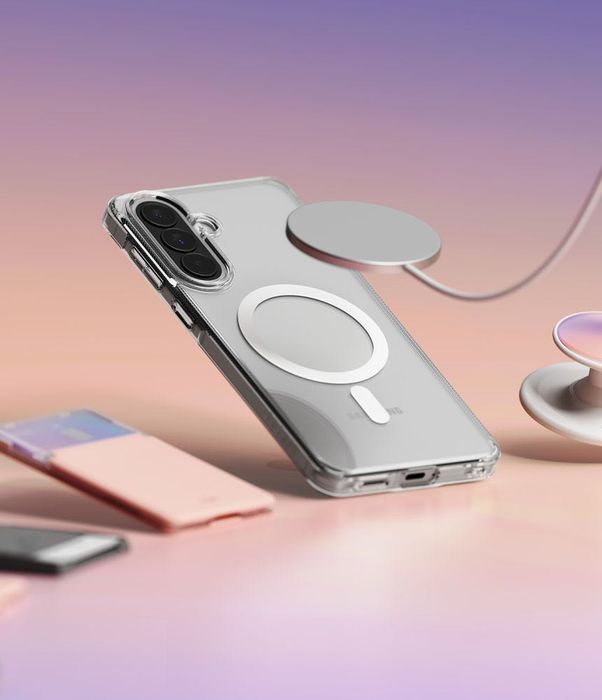 Прозрачен Магнитен Кейс Ringke Fusion Magnetic с MagSafe за Galaxy A57 5G