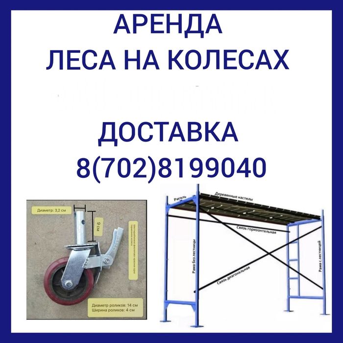Аренда строительных леса