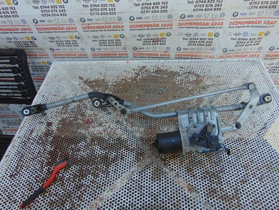 Motoras stergatoare Renault Scenic 2 an 2003-2009 ansamblu stergatoare