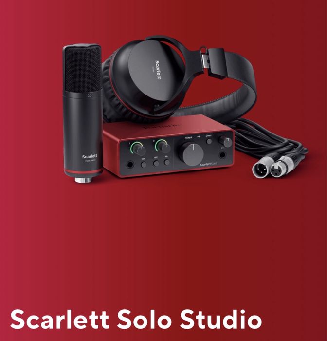 Продам Scarlett solo studio