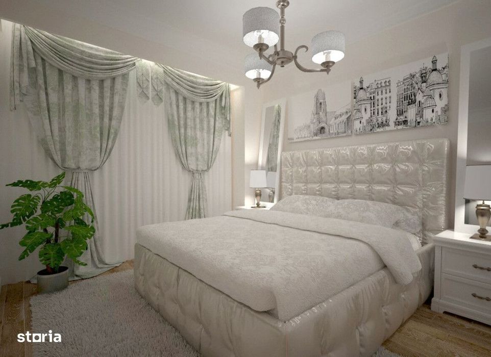 Apartament 2 camere Capat Cug, Lidl, 52 metri, etaj 1 Cod:129959