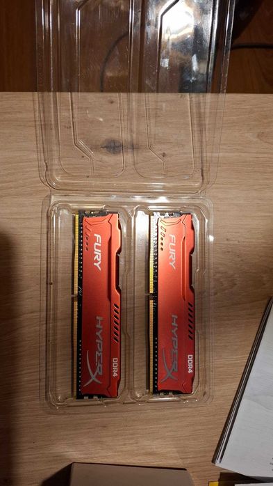 16 GB DDR4 RAM (2 x 8 GB DDR4 Fury HyperX рам памет)