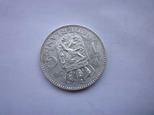 сребърна монета 1 гулден 1956 година