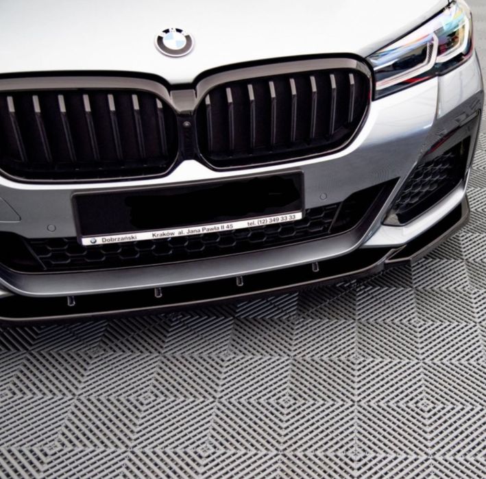 Преден Лип Спойлер BMW БМВ G30 G31 LCI Facelift – Черен Гланц НА СКЛАД!!