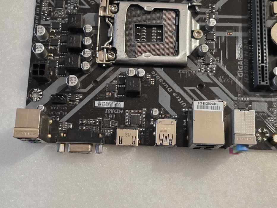 Placa de baza Gigabyte H310M H 2.0 Intel LGA1151 mATX - poze reale