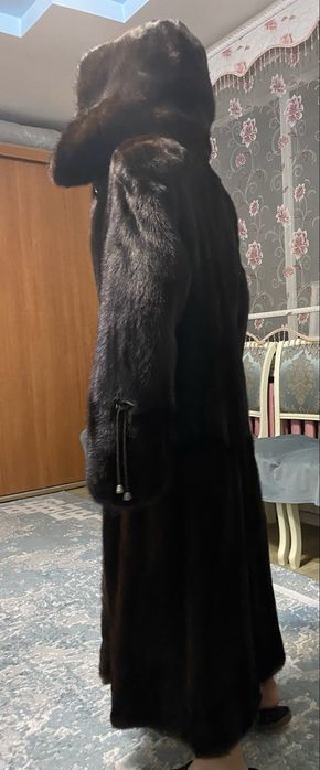 Натуральная норковая шуба