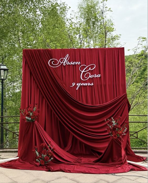 Фотозона Оформление Цветами Шарами Баннер