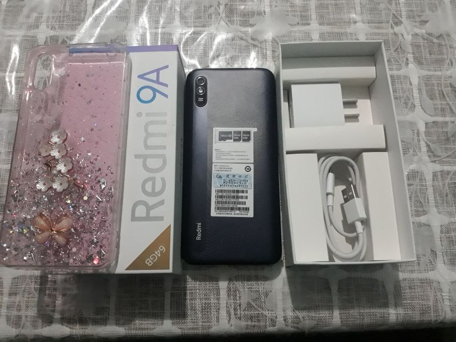 REDMI 9A 4/64 telefon ideal xolatda