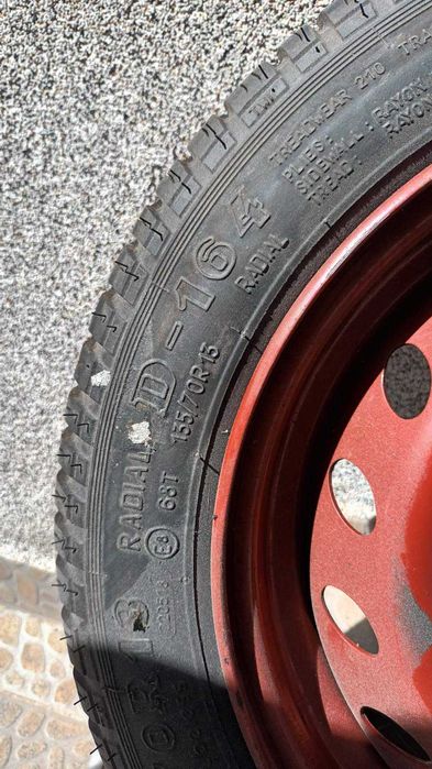 Резервна гума патерица 135/70R13, много запазена