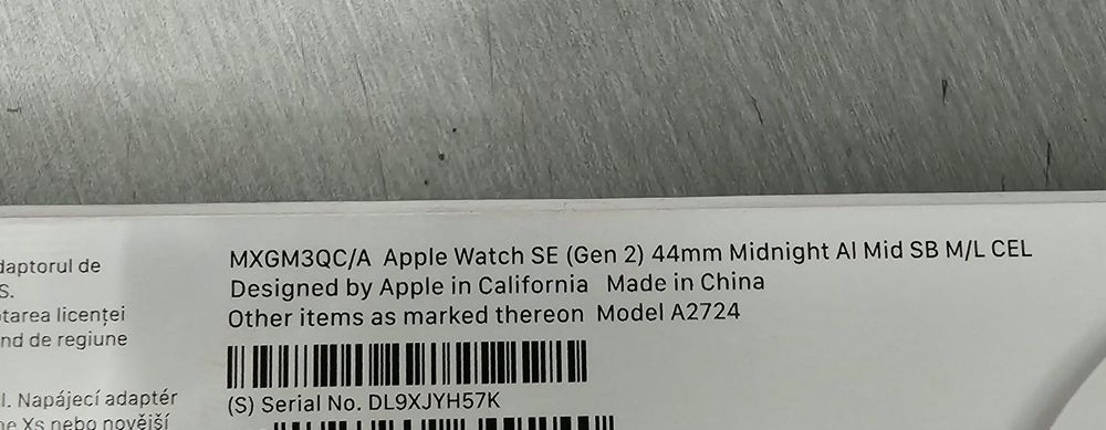 Apple watch se gen 2