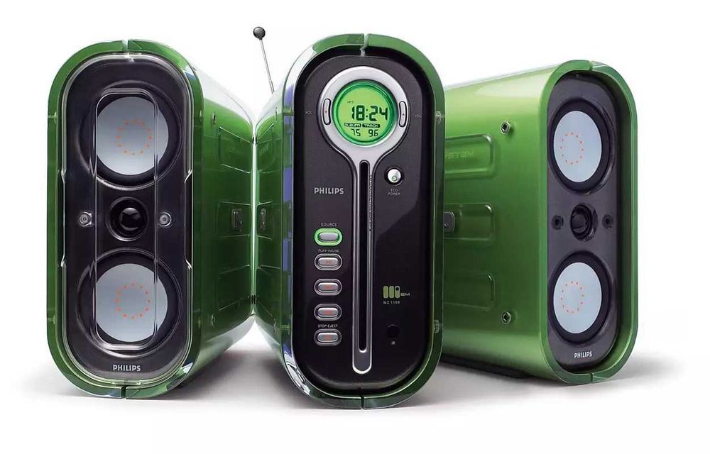 Philips Дизайнерска Микро Hi-Fi Система MZ-1000/22 2x50 watts