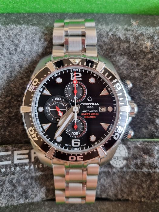 Certina Automatic Chronograph DS Action Diver / Мъжки швейцарски часовник / Автоматичен Хронограф/ C032.427.11.051.00
