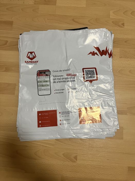 pungi de curierat 50 de bucati