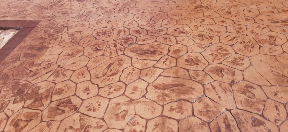 Beton amprentat/vertical