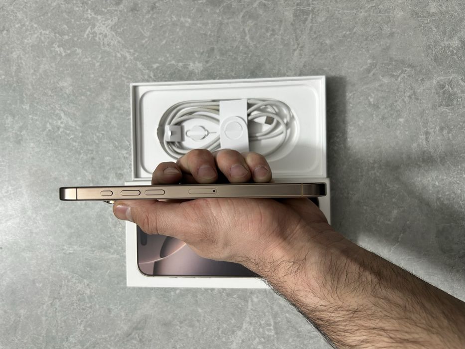 iPhone 16 Pro Max 45 цикл Desert Titanium
