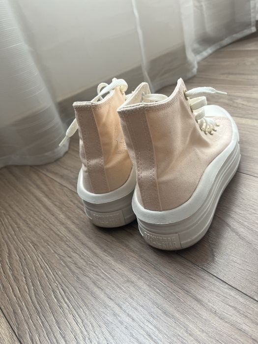 Converse  high tops високи 38 номер светло корал