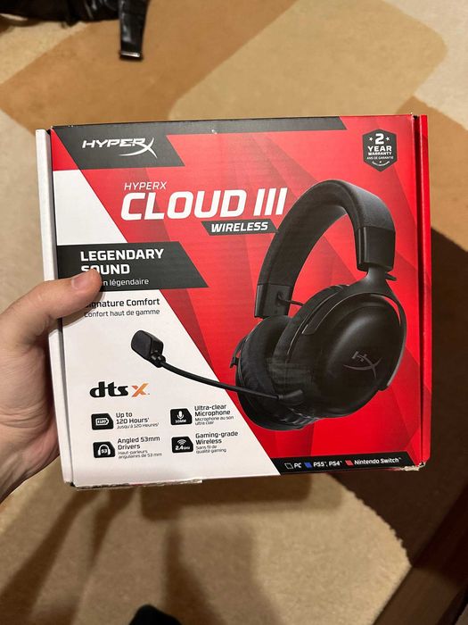 Наушники HYPERX Cloud 3, wireless