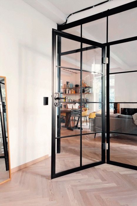 Лофт система, стеклянные двери и перегородки