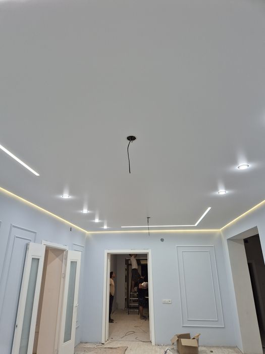 Натяжной потолок + натяжные потолки от Skylux Шымкент