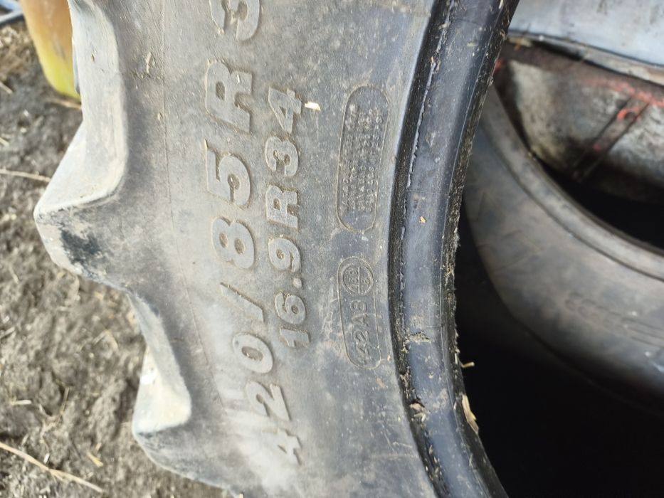 2 Cauciucuri tractor Klebar 16,9 R34