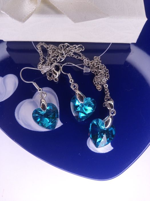 Комплект колие и обици