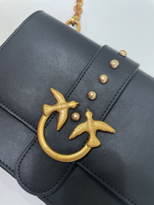 Geanta pinko love one gold