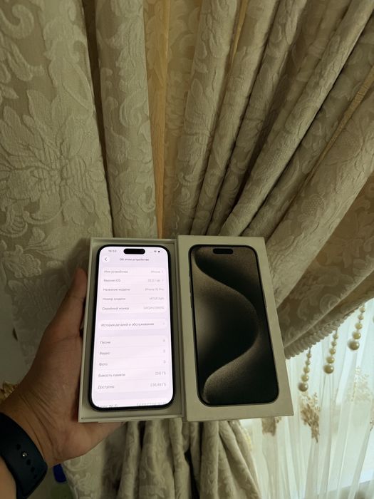 iPhone 15 Pro 256Gb - В идеальном состоянии