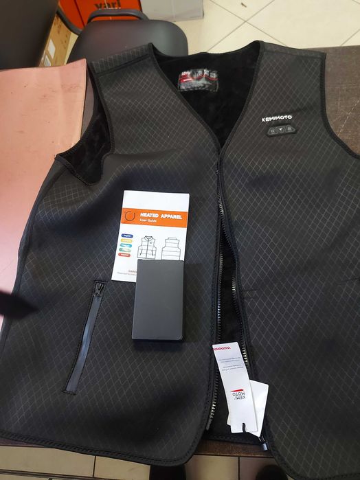 Vesta cu incalzire din Powerbank